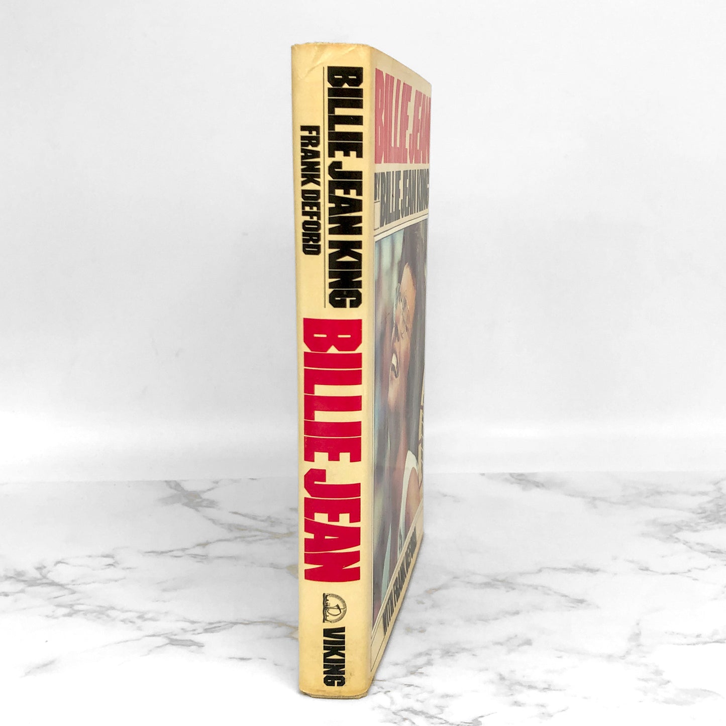 Billie Jean by Billie Jean King [FIRST EDITION • FIRST PRINTING] 1982