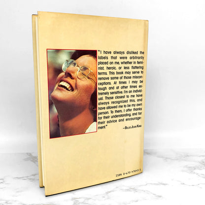 Billie Jean by Billie Jean King [FIRST EDITION • FIRST PRINTING] 1982