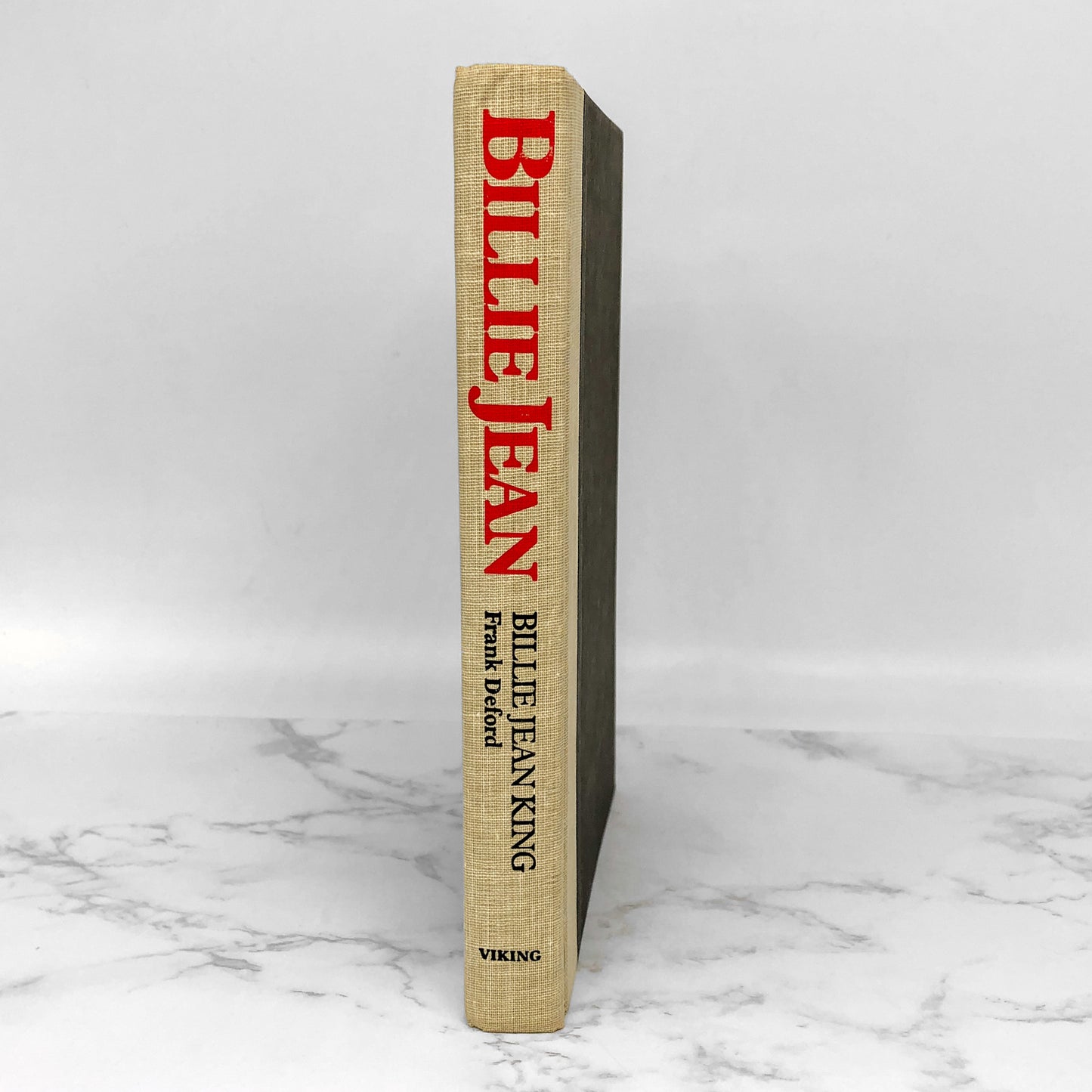 Billie Jean by Billie Jean King [FIRST EDITION • FIRST PRINTING] 1982