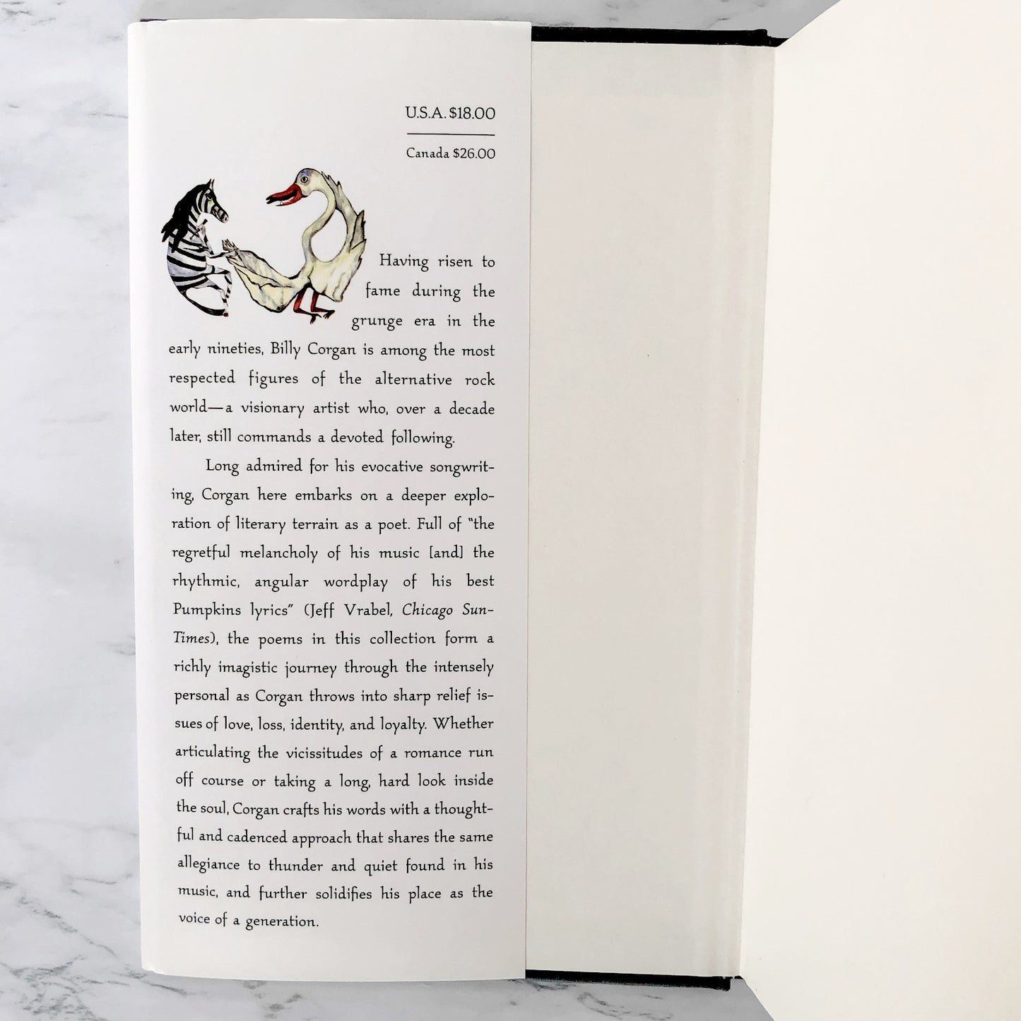 Blinking with Fists: Poems by Billy Corgan SIGNED! [FIRST EDITION / FIRST PRINTING]