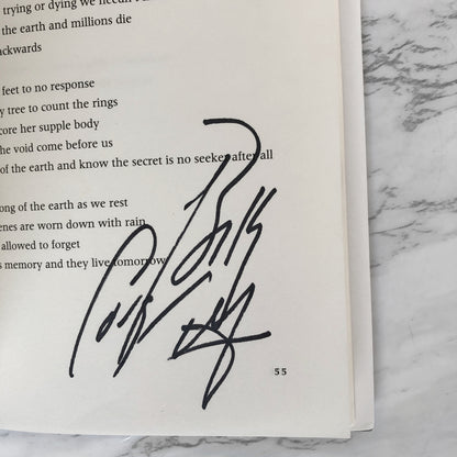 Blinking with Fists: Poems by Billy Corgan SIGNED! [FIRST EDITION / FIRST PRINTING]
