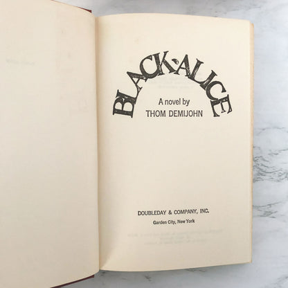 Black Alice by Thom Demijohn [FIRST BOOK CLUB EDITION / 1968]