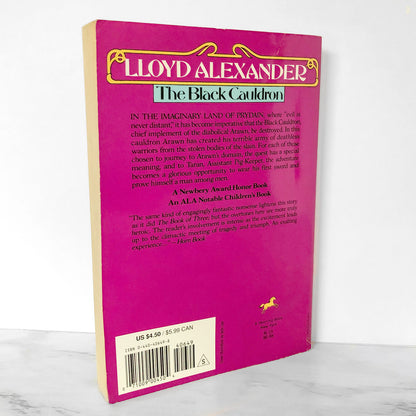 The Black Cauldron by Lloyd Alexander [TRADE PAPERBACK] 1990 • Dell-Yearling