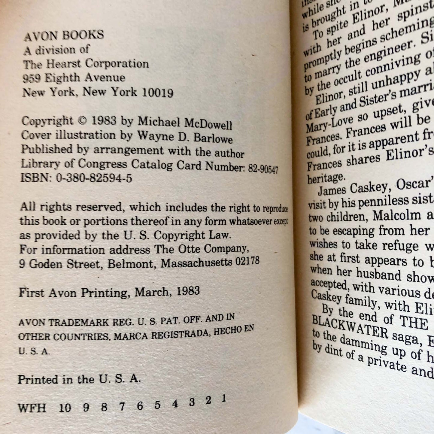 Blackwater III: The House by Michael McDowell [FIRST PRINTING / 1983]