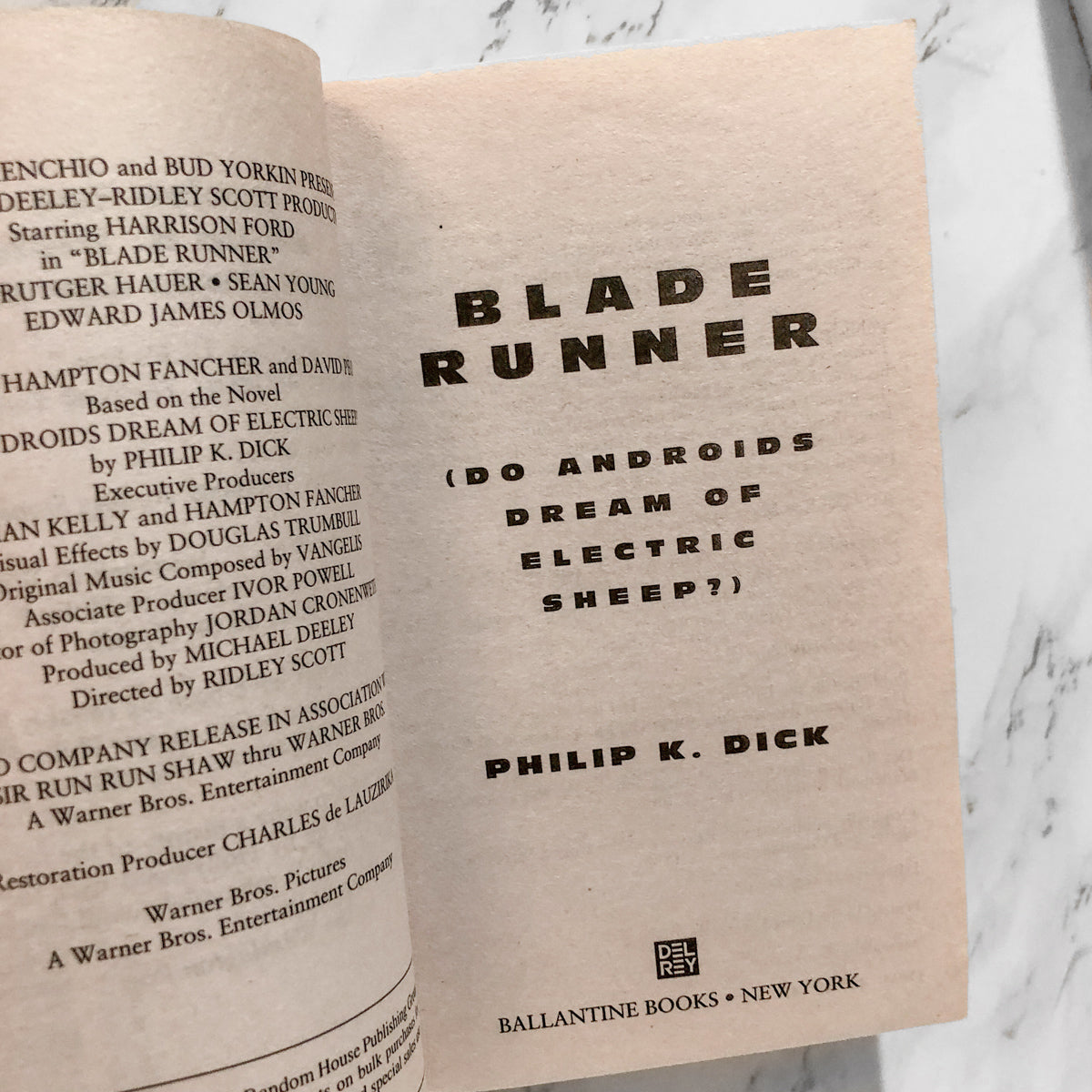 Blade Runner by Philip K. Dick [25th ANNIVERSARY PAPERBACK] - Bookshop Apocalypse