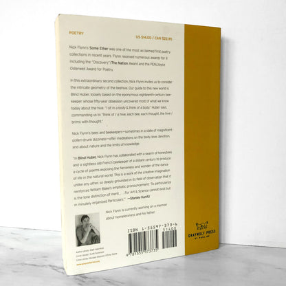 Blind Huber: Poems by Nick Flynn [FIRST EDITION] 2002