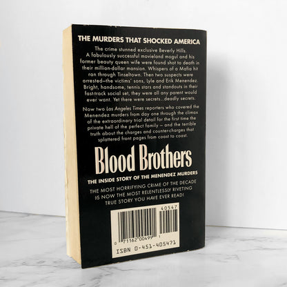 Blood Brothers: The Story of the Menendez Murders by Ron Soble & John Johnson [FIRST EDITION PAPERBACK / 1994] - Bookshop Apocalypse