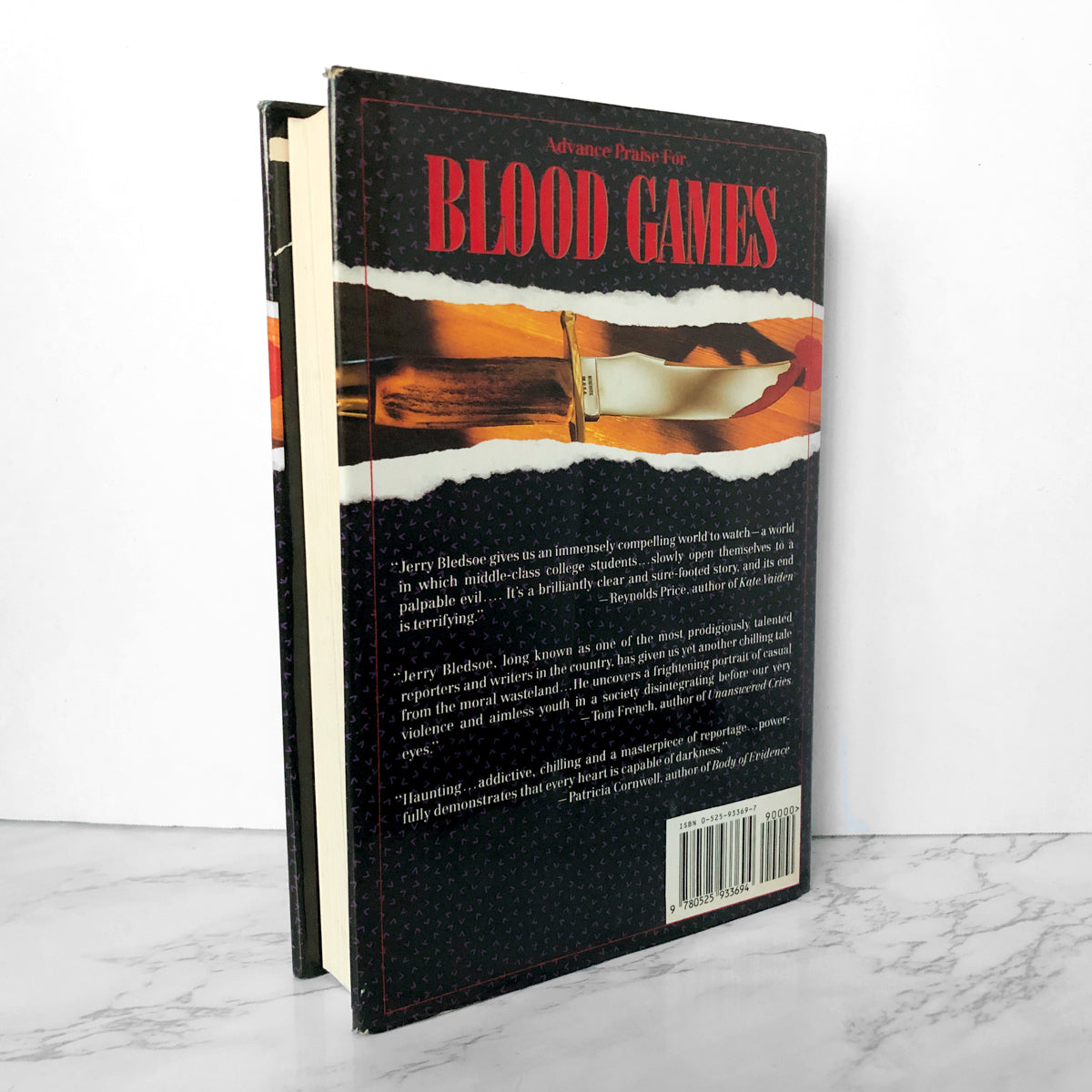 Blood Games by Jerry Bledsoe [FIRST EDITION] - Bookshop Apocalypse