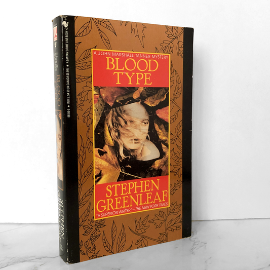Blood Type by Stephen Greenleaf [1993 PAPERBACK] - Bookshop Apocalypse