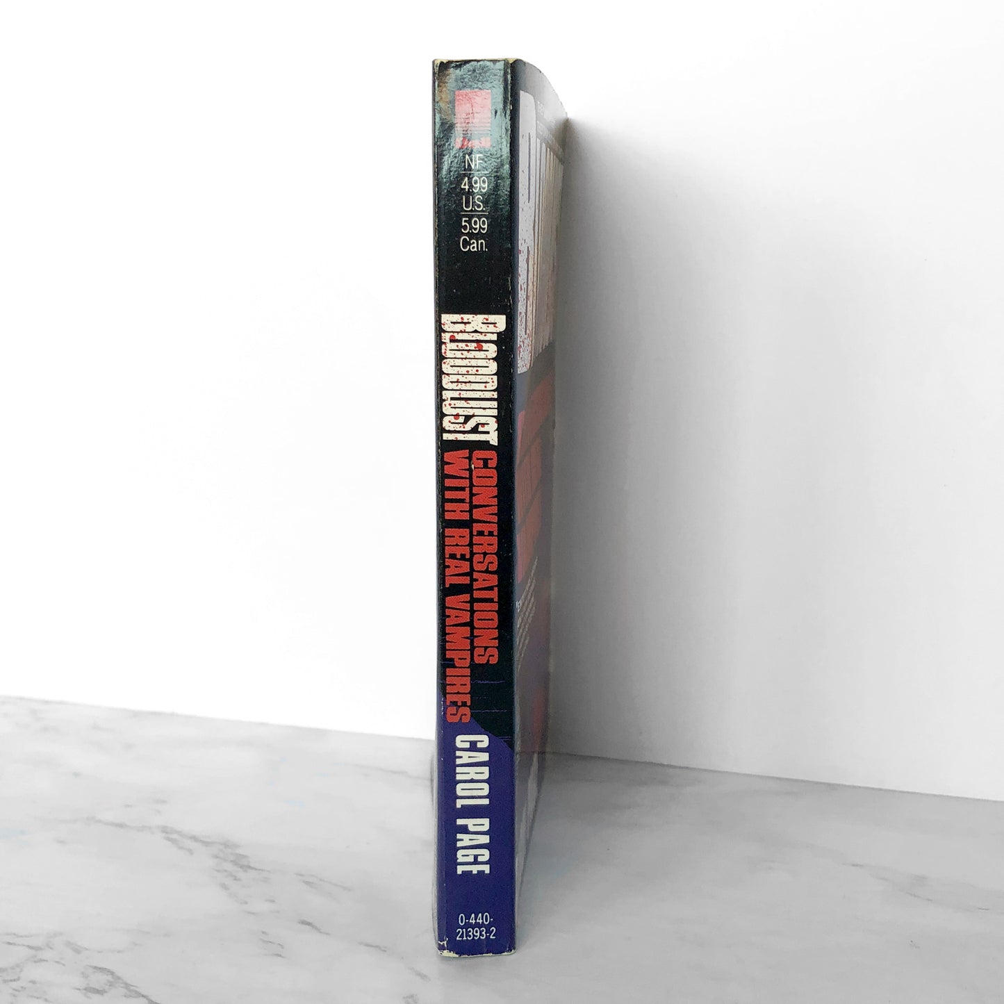 Blood Lust: Conversations with Real Vampires by Carol Page [FIRST PAPERBACK PRINTING / 1992]