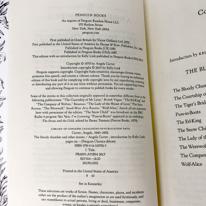 The Bloody Chamber & Other Stories by Angela Carter [PENGUIN DELUXE EDITION] • 2015