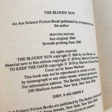 The Bloody Sun by Marion Zimmer Bradley [1985 PAPERBACK]