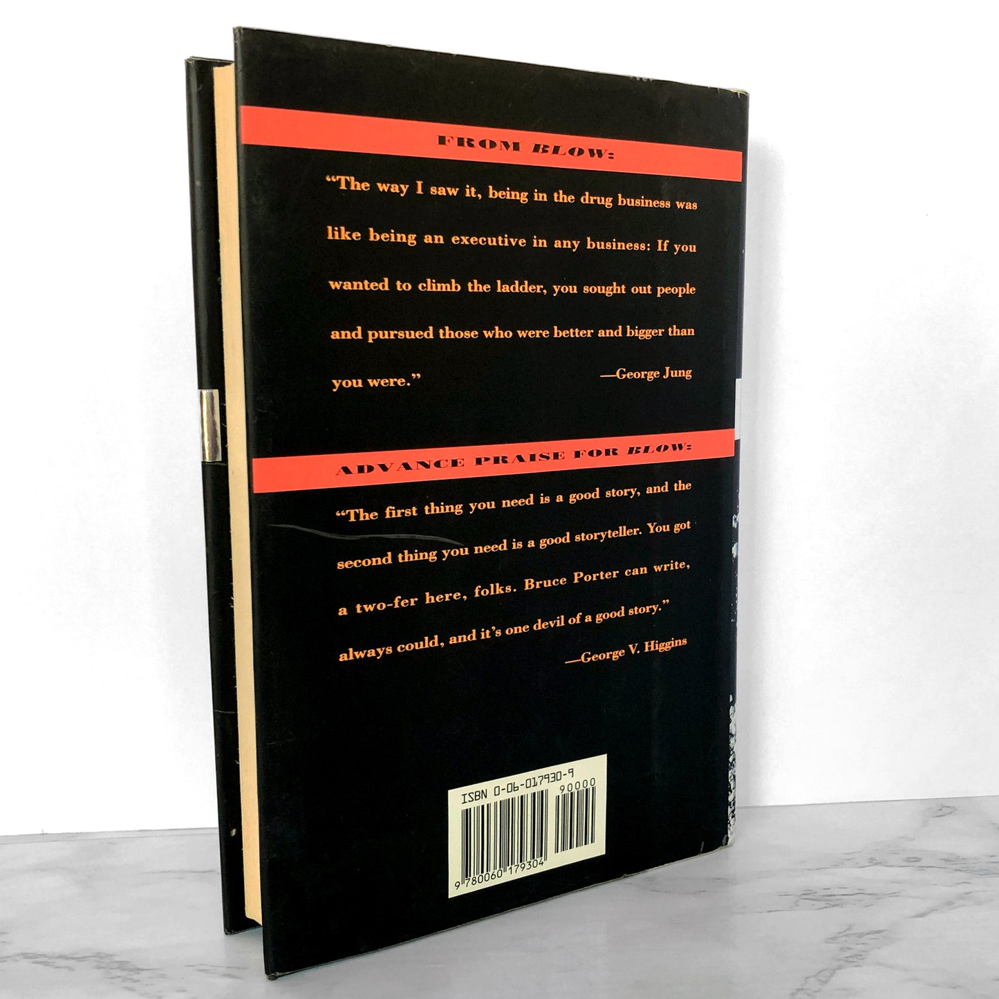 BLOW: How a Small-Town Boy Made $100 Million with the Medellín Cocaine Cartel & Lost It All by Bruce Porter [FIRST EDITION / FIRST PRINTING] 1993