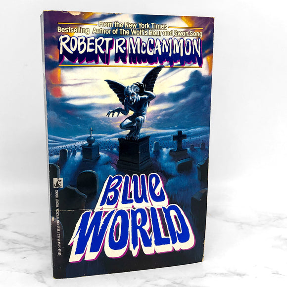 Blue World by Robert R. McCammon [FIRST PAPERBACK PRINTING] 1990