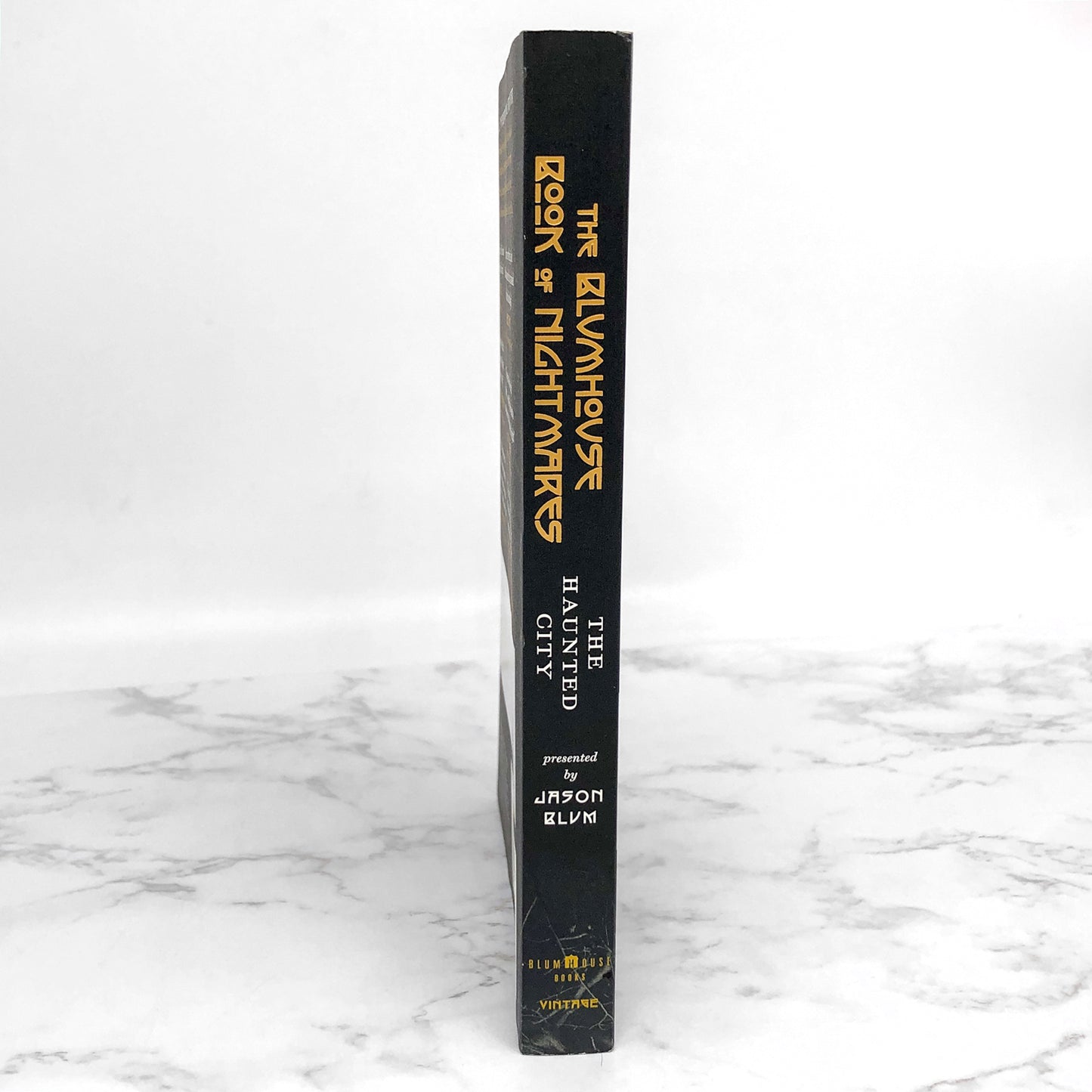 SIGNED! The Blumhouse Book of Nightmares: The Haunted City presented by Jason Blum [FIRST EDITION PAPERBACK] 2015