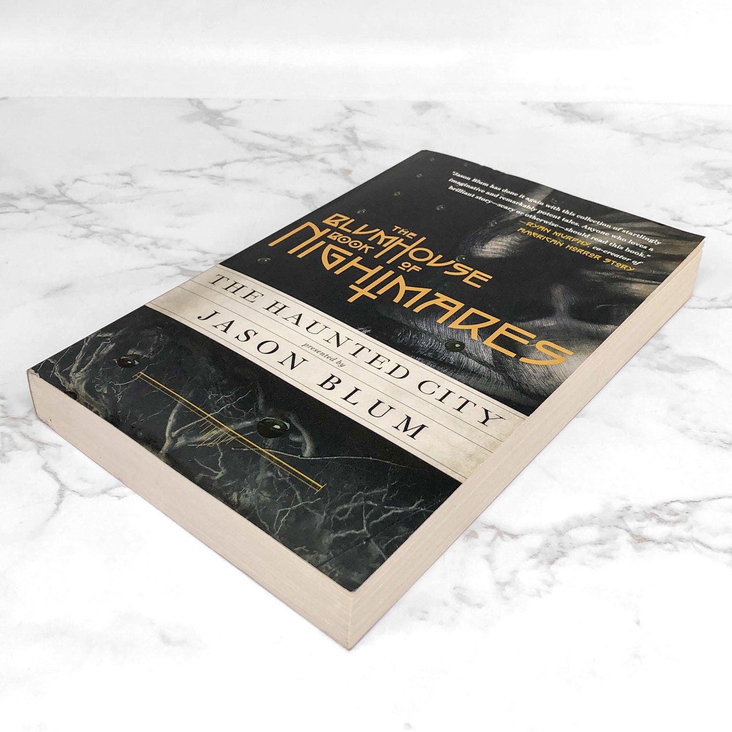 SIGNED! The Blumhouse Book of Nightmares: The Haunted City presented by Jason Blum [FIRST EDITION PAPERBACK] 2015