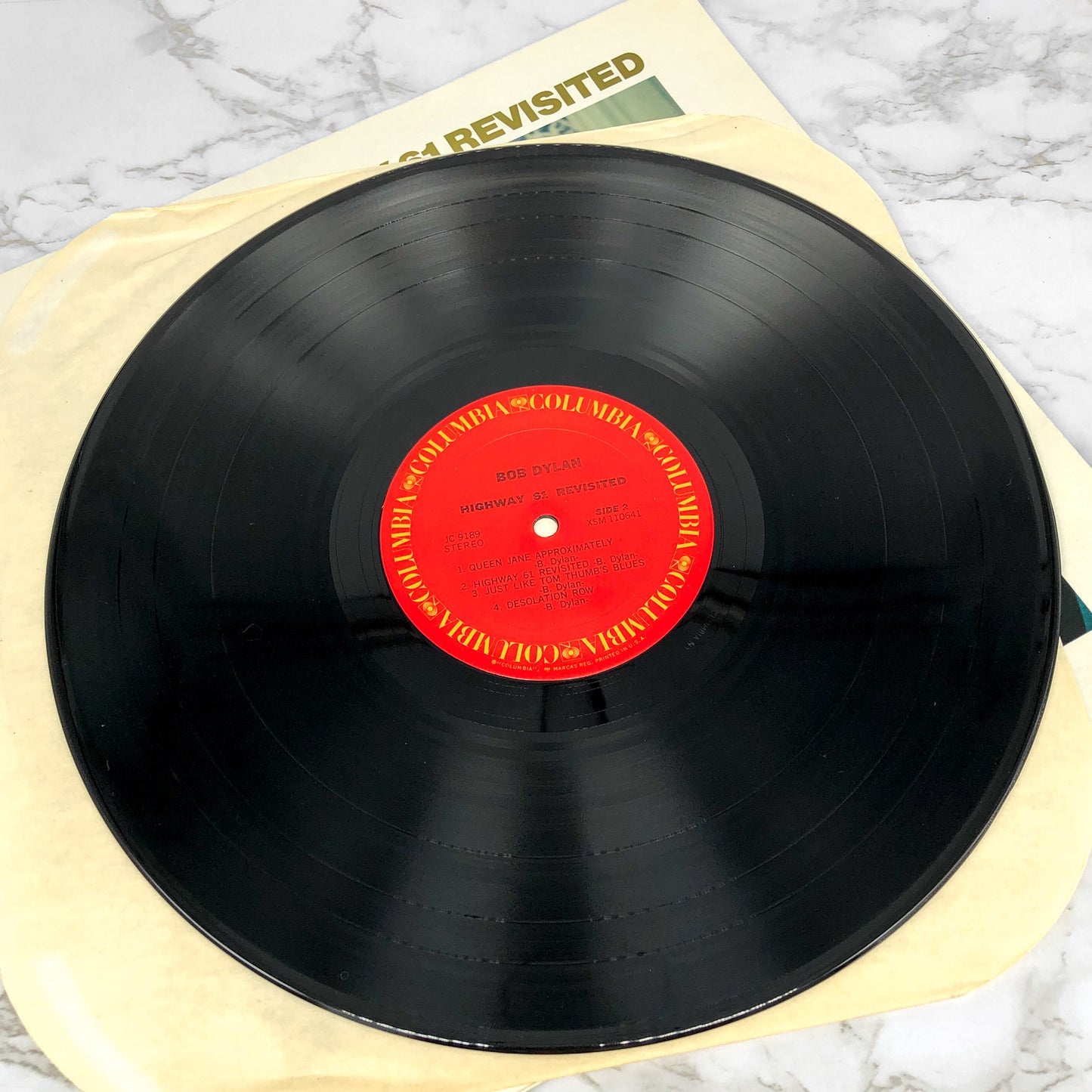 Bob Dylan - Highway 61 Revisited [VINYL LP] 1988 Re-issue • Columbia