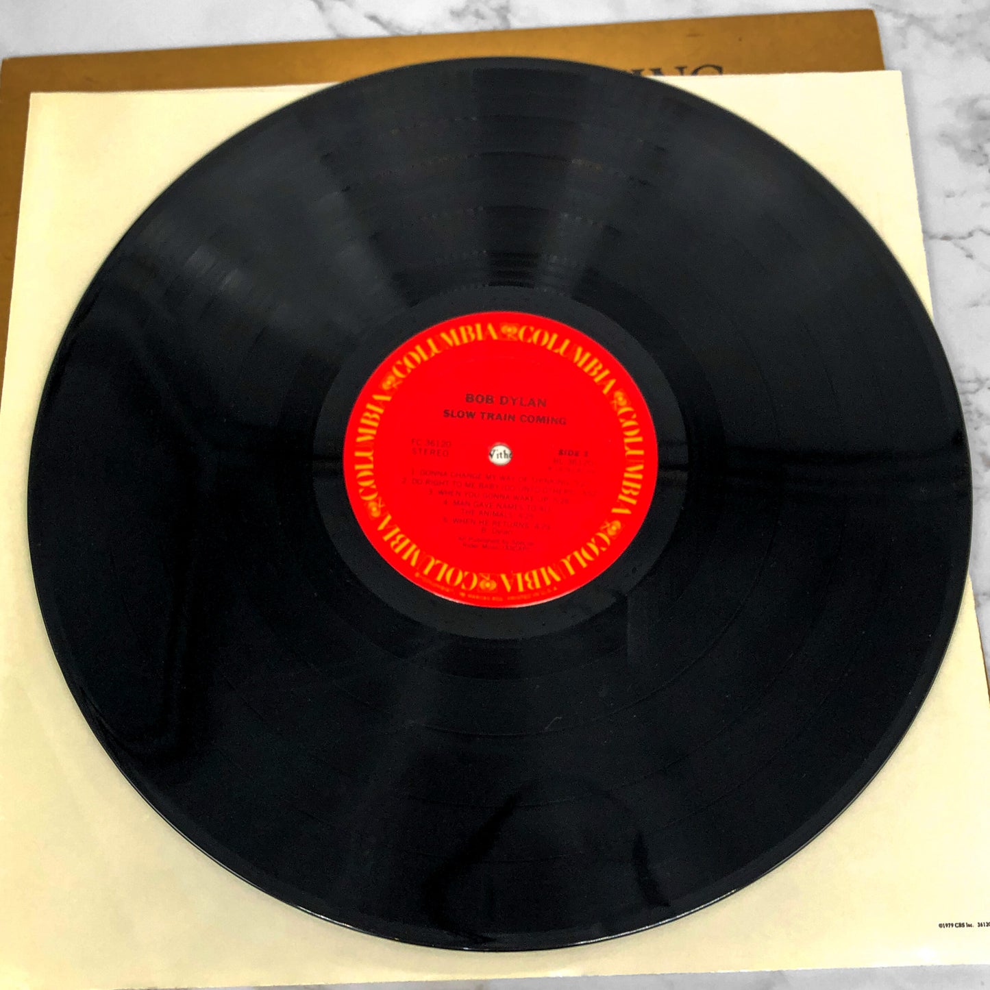 Bob Dylan - Slow Train Coming [VINYL LP] 1979 • Columbia •  Mint!