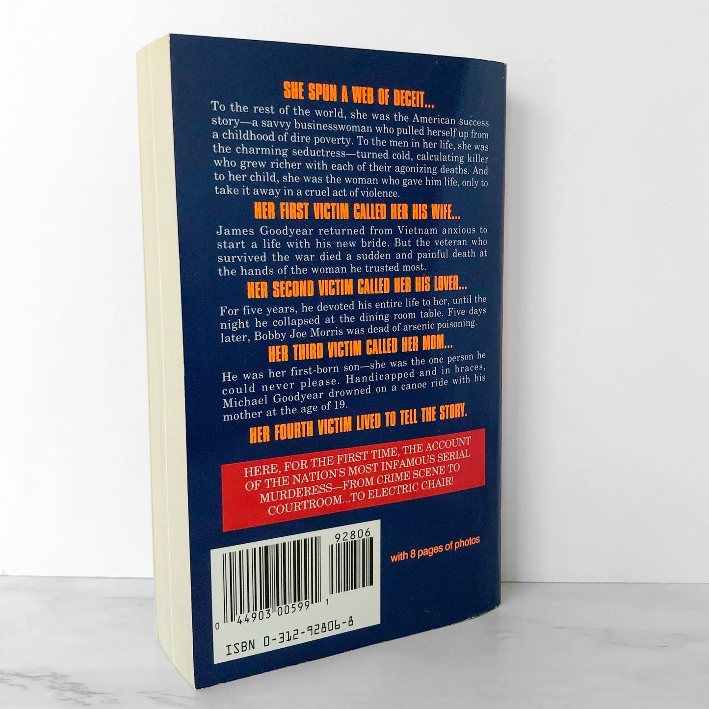 Bodies of Evidence: The True Story of Judias Buenoano Florida's Serial Murderess by Chris Anderson [1992 PAPERBACK]