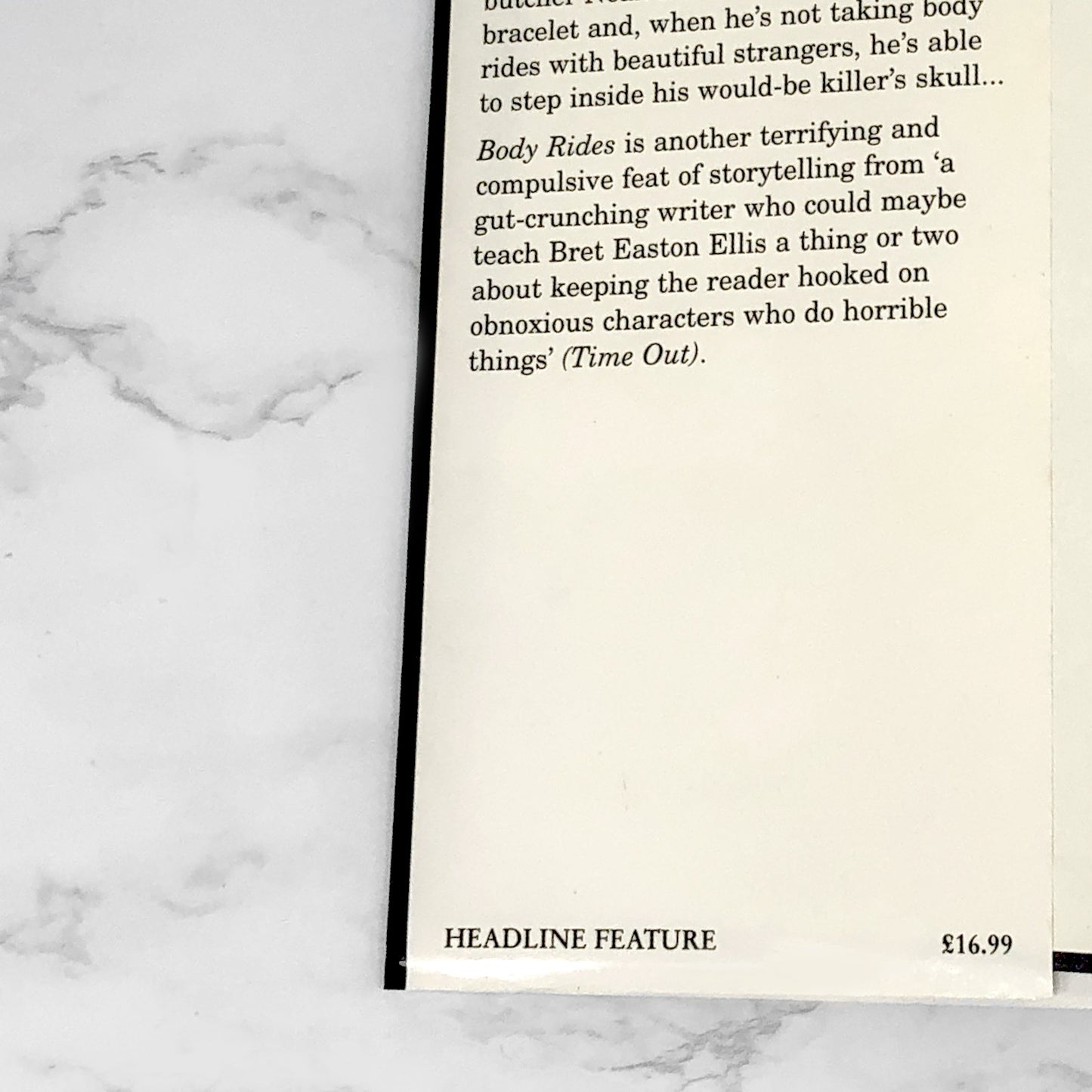 Body Rides by Richard Laymon [1996 U.K. FIRST EDITION] Headline