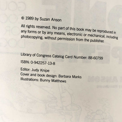 Bone Appétit!: Gourmet Cooking for Your Dog by Suzan Anson [FIRST EDITION] 1989