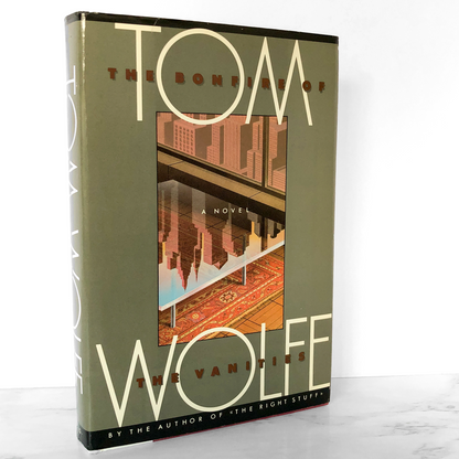 The Bonfire of the Vanities by Tom Wolfe [1987 HARDCOVER] • Farrar Straus Giroux