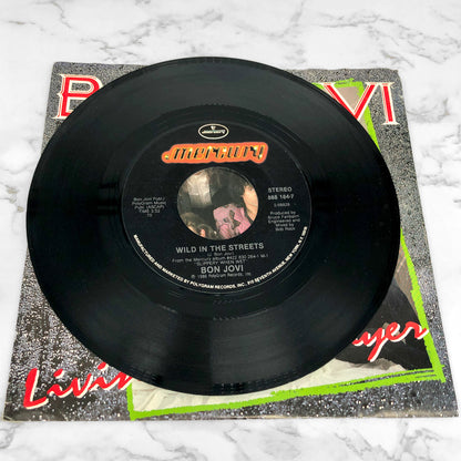 Bon Jovi – Livin' On A Prayer [7" VINYL SINGLE] 1986 • Mercury