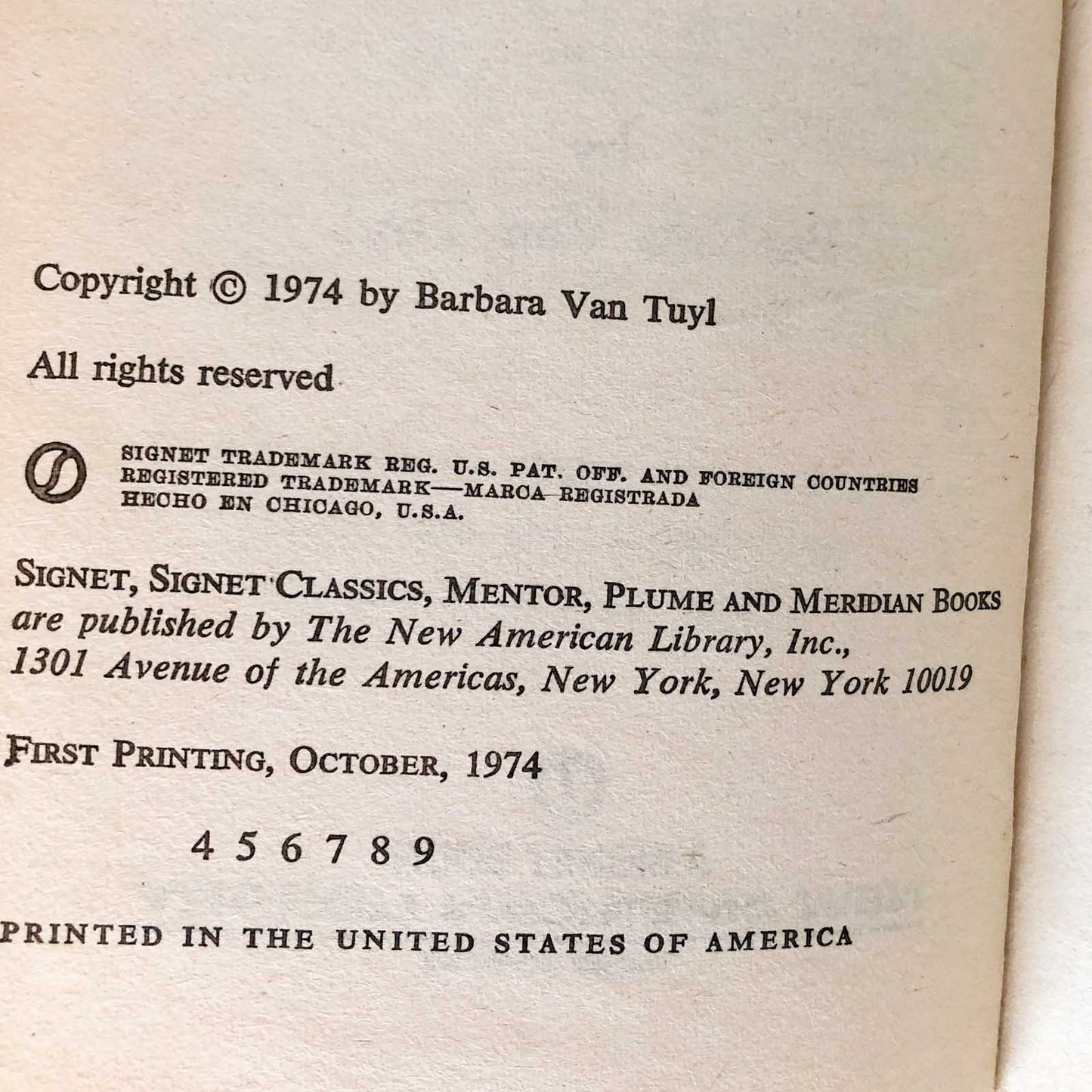 Bonnie and the Haunted Farm by Barbara Van Tuyl [1974 PAPERBACK]