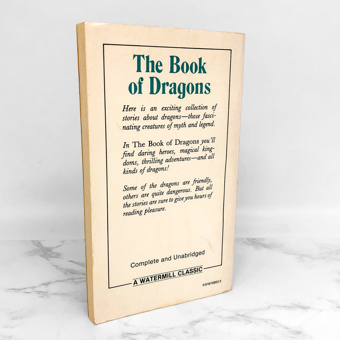 The Book of Dragons by E. Nesbit [1987 PAPERBACK]