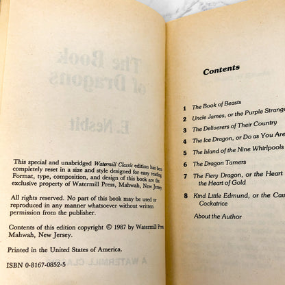 The Book of Dragons by E. Nesbit [1987 PAPERBACK]