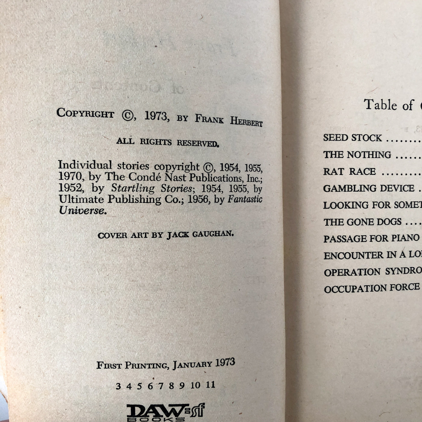 The Book of Frank Herbert [1973 PAPERBACK]