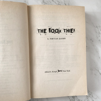 The Book Thief by Markus Zusak [FIRST PAPERBACK EDITION] - Bookshop Apocalypse