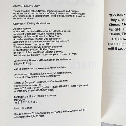 BOOM! by Mark Haddon [FIRST EDITION / FIRST PRINTING] 2010