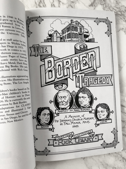 The Borden Tragedy by Rick Geary [GRAPHIC NOVEL / 1997] - Bookshop Apocalypse