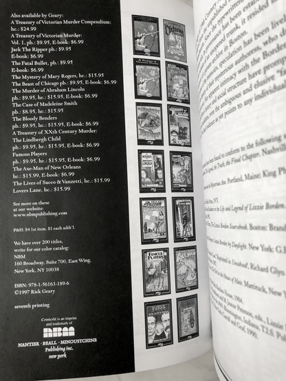 The Borden Tragedy by Rick Geary [GRAPHIC NOVEL / 1997] - Bookshop Apocalypse