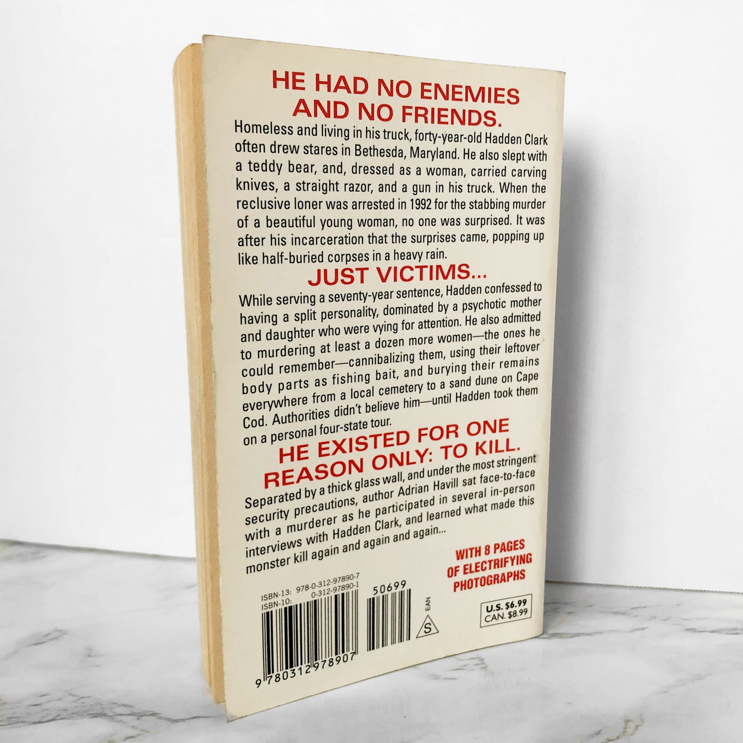 Born Evil: A True Story Of Cannibalism & Serial Murder by Adrian Havill - Bookshop Apocalypse