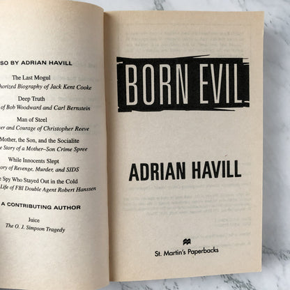 Born Evil: A True Story Of Cannibalism & Serial Murder by Adrian Havill - Bookshop Apocalypse