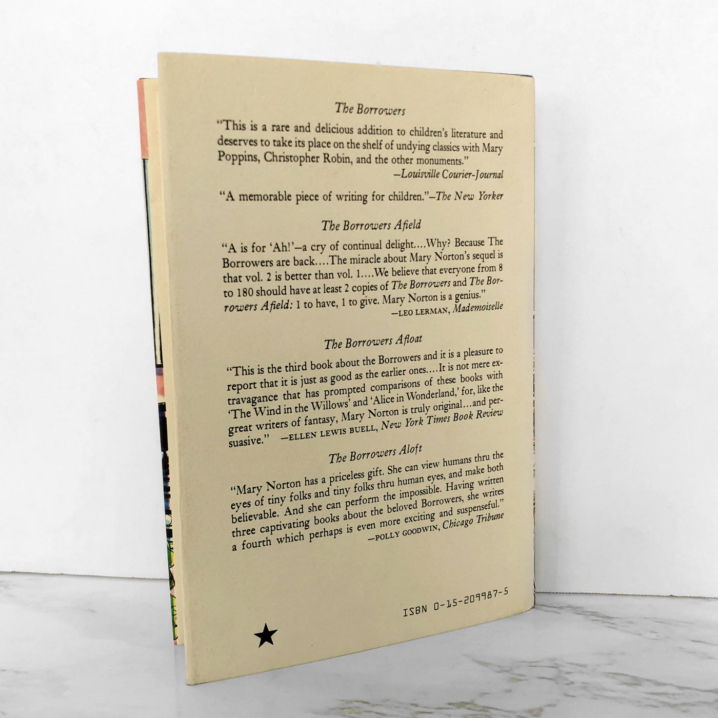 The Borrowers by Mary Norton [FIRST EDITION] 22nd Print • 1981