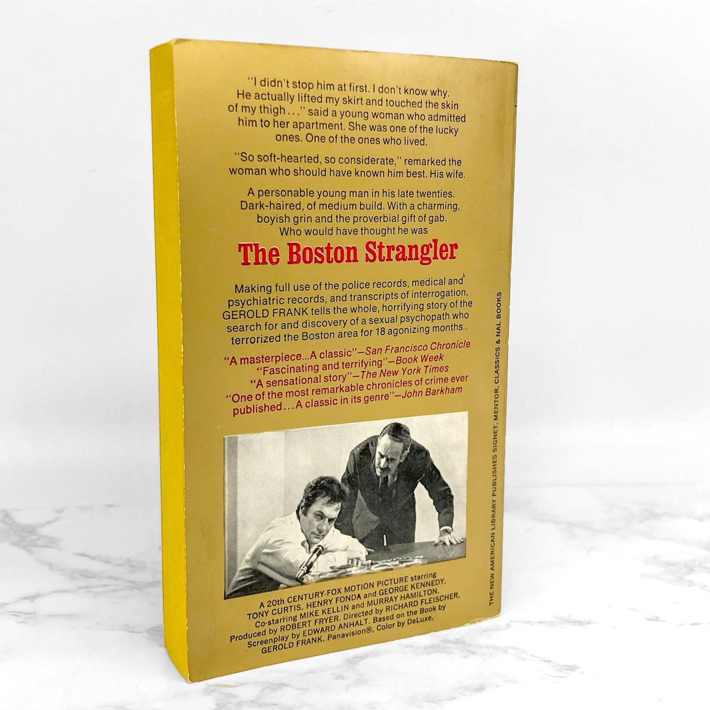 The Boston Strangler by Gerold Frank [1967 PAPERBACK]