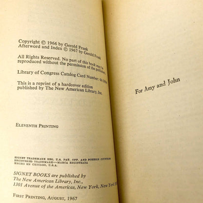 The Boston Strangler by Gerold Frank [1967 PAPERBACK]