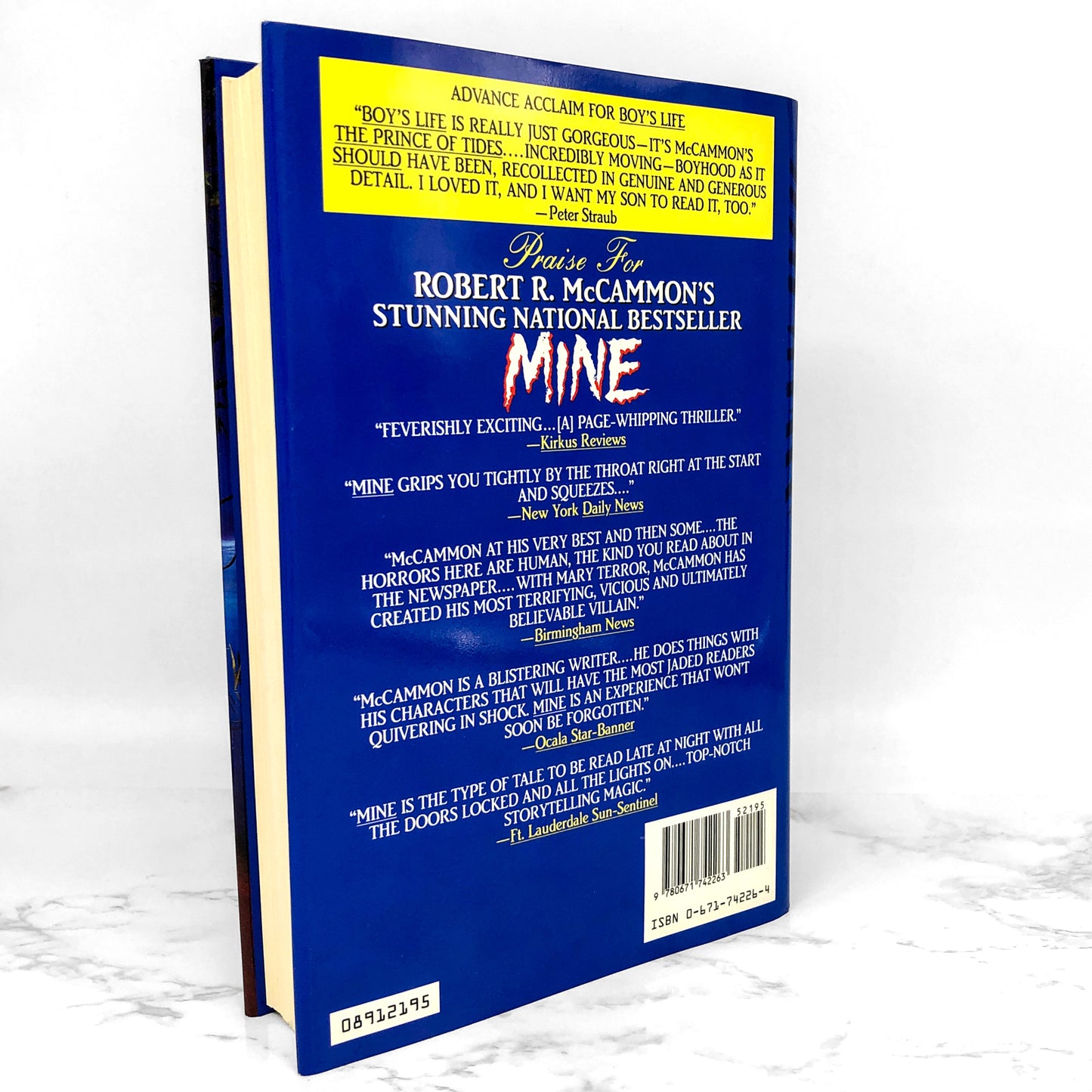 Boy's Life by Robert R. McCammon [FIRST EDITION / FIRST PRINTING] 1991