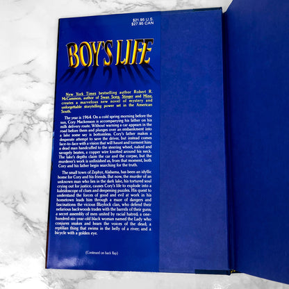 Boy's Life by Robert R. McCammon [FIRST EDITION / FIRST PRINTING] 1991