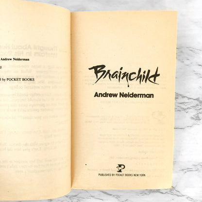 Brainchild by Andrew Neiderman [FIRST EDITION / FIRST PRINTING] 1981