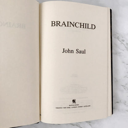 Brainchild by John Saul [1985 HARDCOVER]