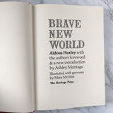 Brave New World by Aldous Huxley / Mara McAfee [1974 ILLUSTRATED EDITION] - Bookshop Apocalypse