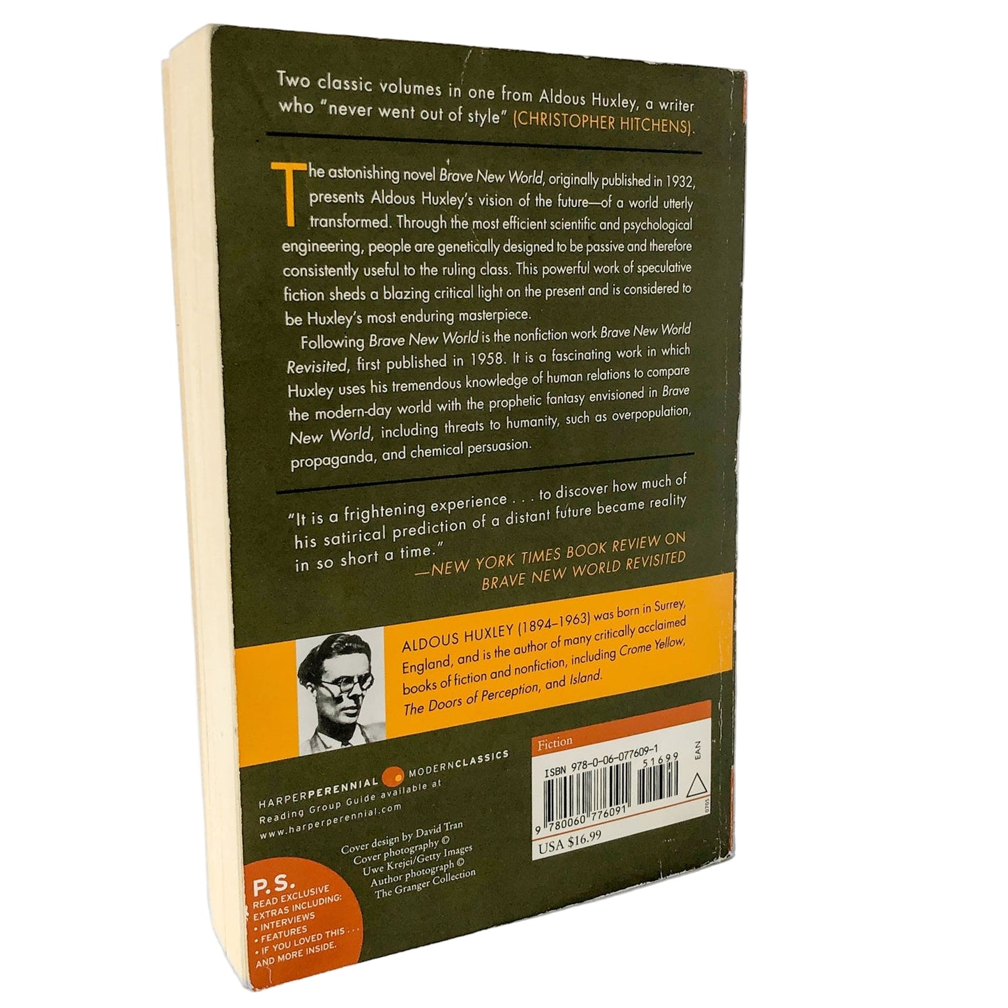 Brave New World & Brave New World Revisited by Aldous Huxley [TRADE PAPERBACK] 2005