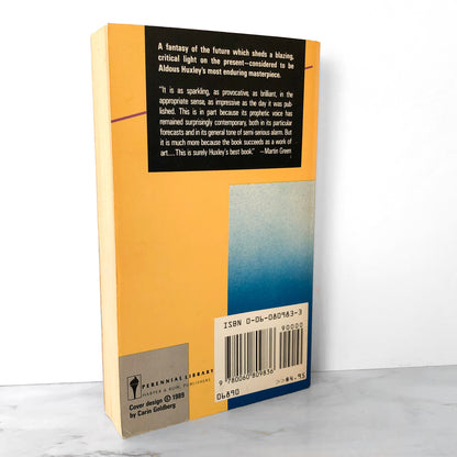 Brave New World by Aldous Huxley [PERENNIAL PAPERBACK / 1989]