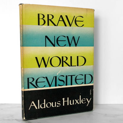 Brave New World Revisited by Aldous Huxley [FIRST EDITION / FIRST PRINTING]