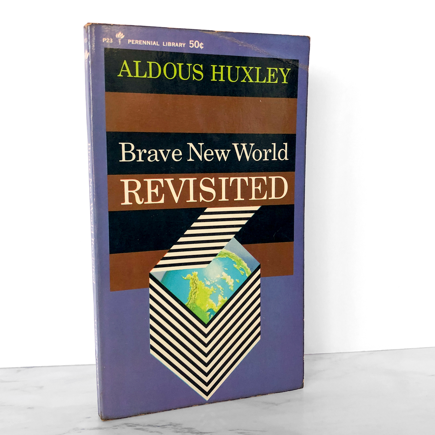 Brave New World Revisited by Aldous Huxley [1965 PAPERBACK] • Harper & Row