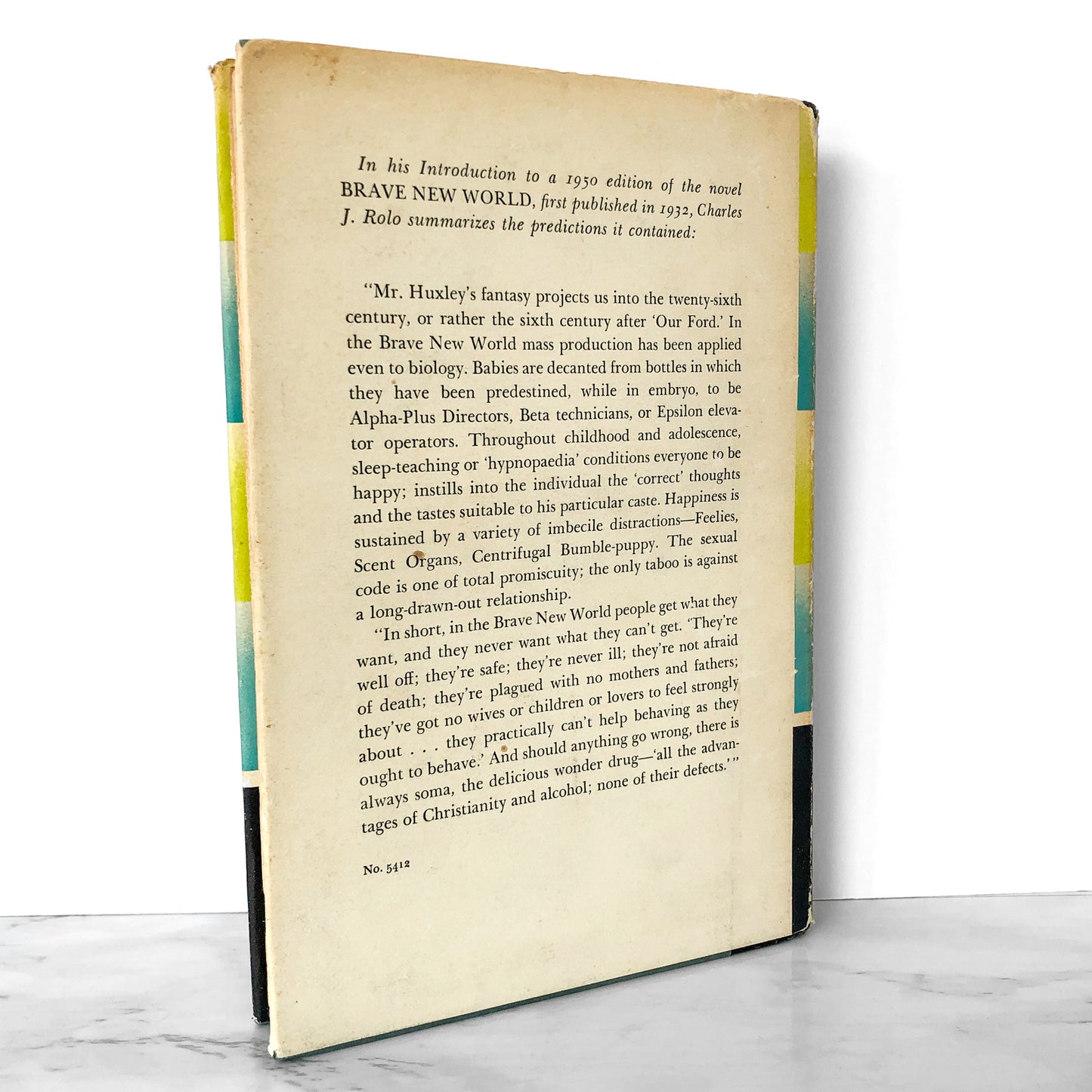 Brave New World Revisited by Aldous Huxley [FIRST EDITION / FIRST PRINTING]